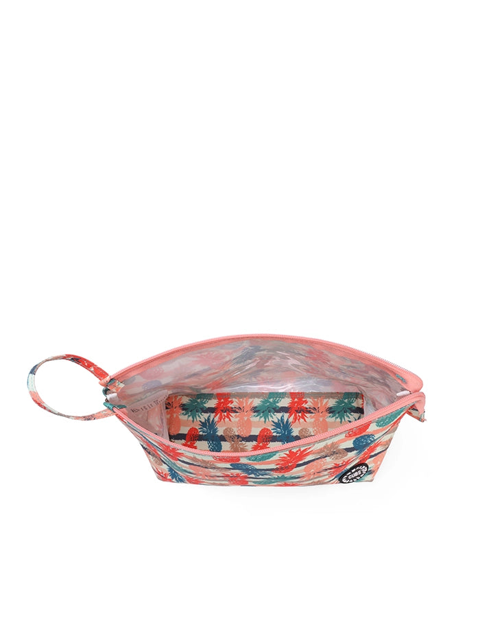 Peachy Pineapples Large Pouch