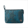 Dark Green Leaves Large Pouch