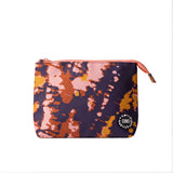 Pink & Black Tie Dye Medium Pouch