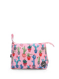 Pink Cactus Large Pouch