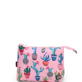 Pink Cactus Medium Pouch