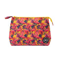 Mustard Flamingos Large Pouch