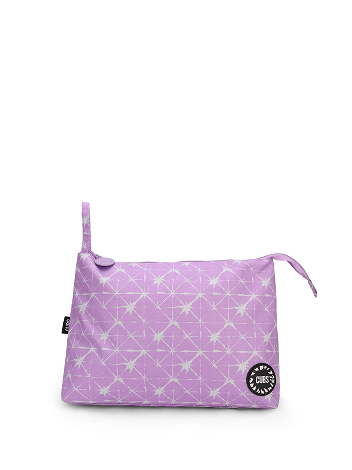 Lilac Sparks Large Pouch