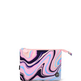 Lilac Swirls Medium Pouch