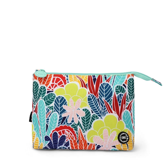 Multi-Leaves Medium Pouch