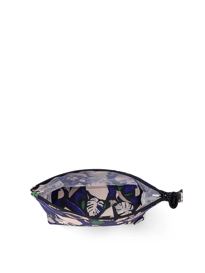 Black and Blue Medium Pouch