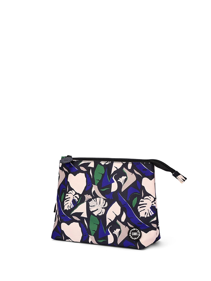 Black and Blue Medium Pouch