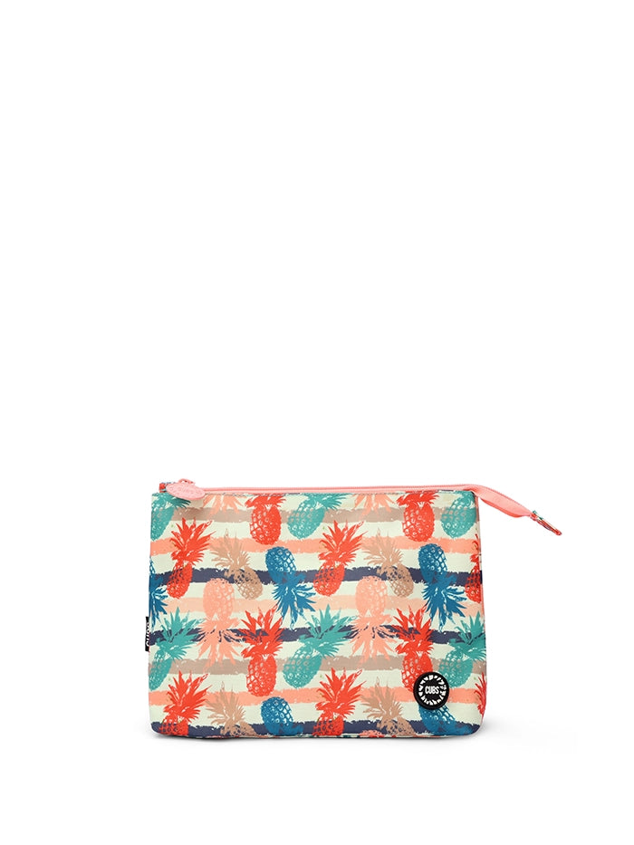 Peachy Pineapples Medium Pouch