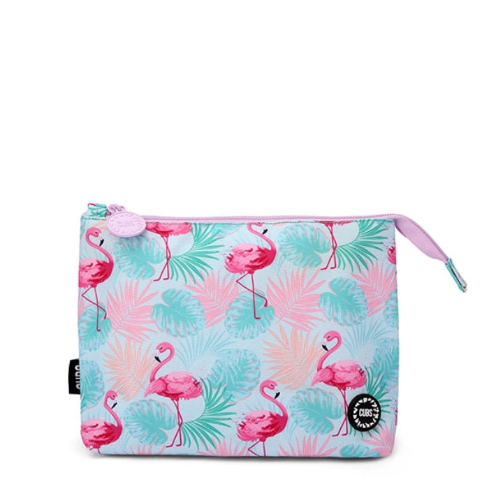 Flamingos in the Forest Medium Pouch