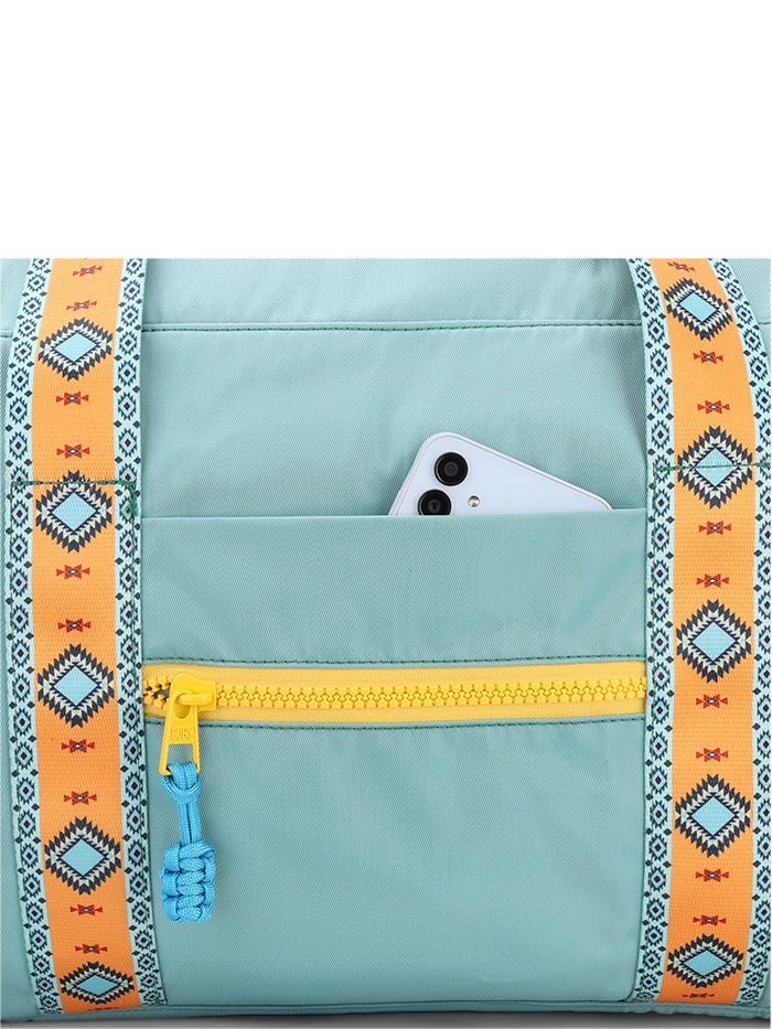 Ocean Green Weekender Duffel Bag