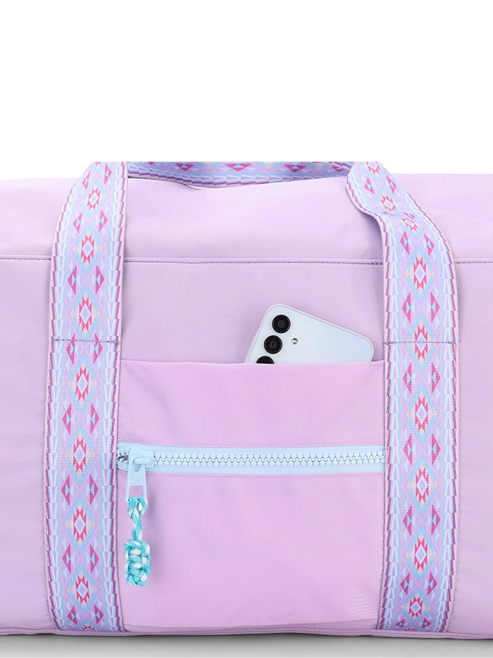 Lavender Weekender Duffel Bag