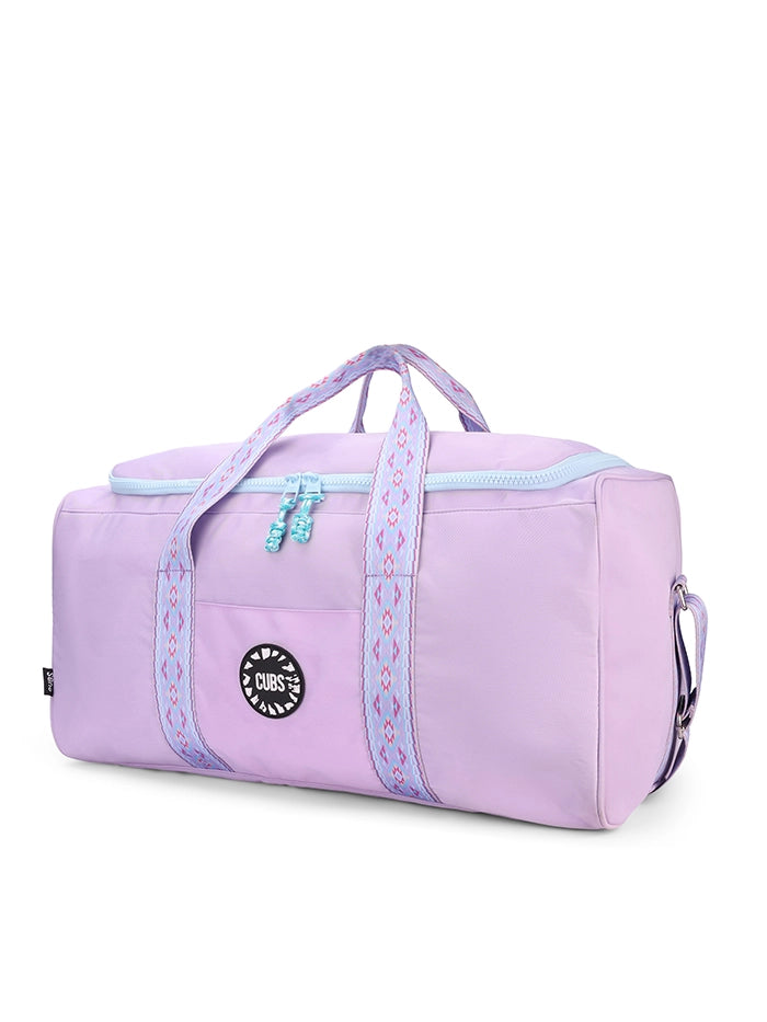 Lavender Weekender Duffel Bag
