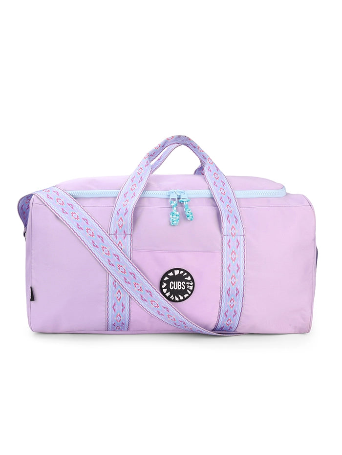 Lavender Weekender Duffel Bag