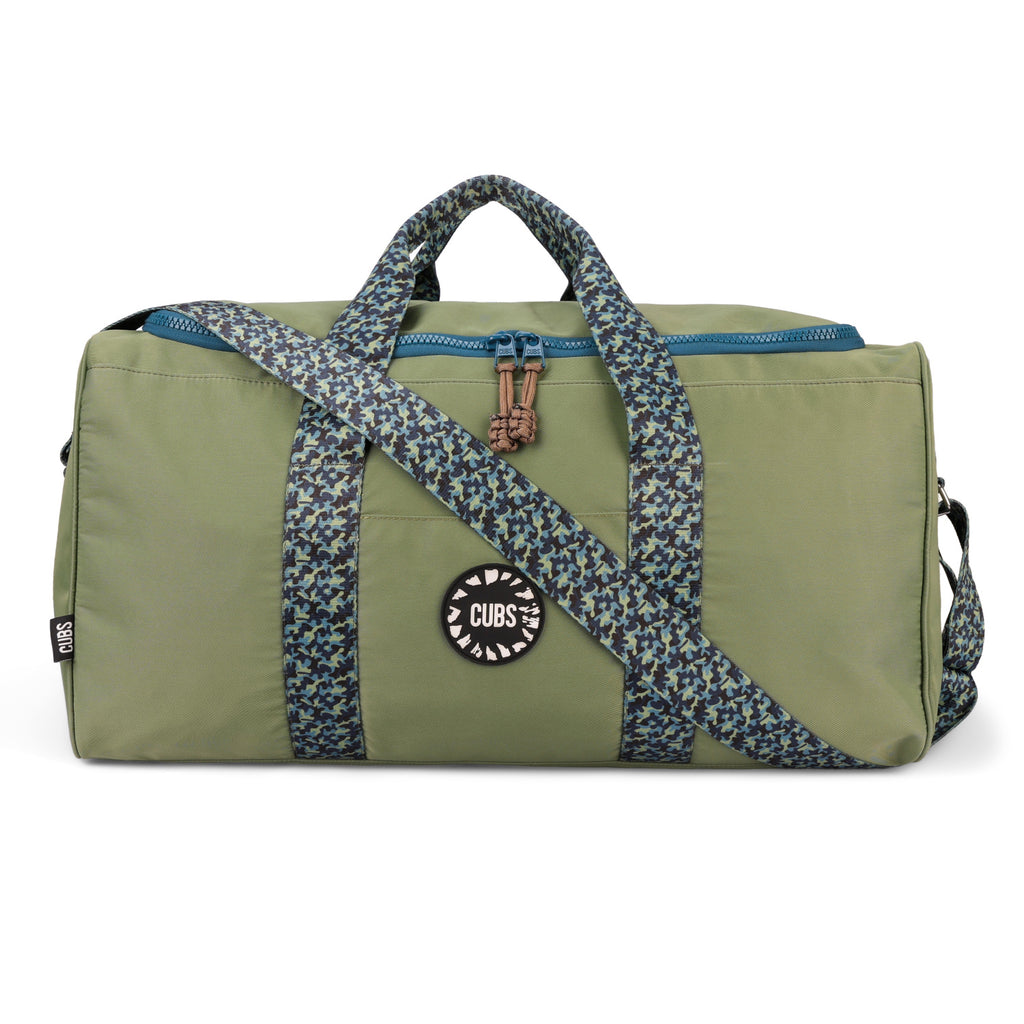 Camo Green Weekender Duffel Bag