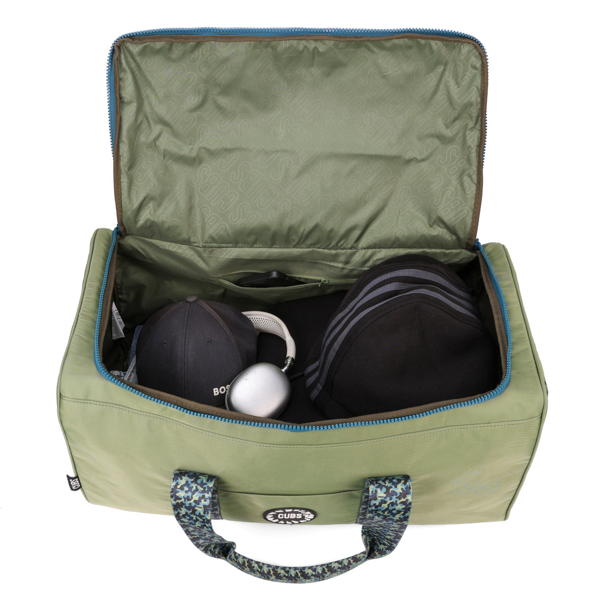 Camo Green Weekender Duffel Bag