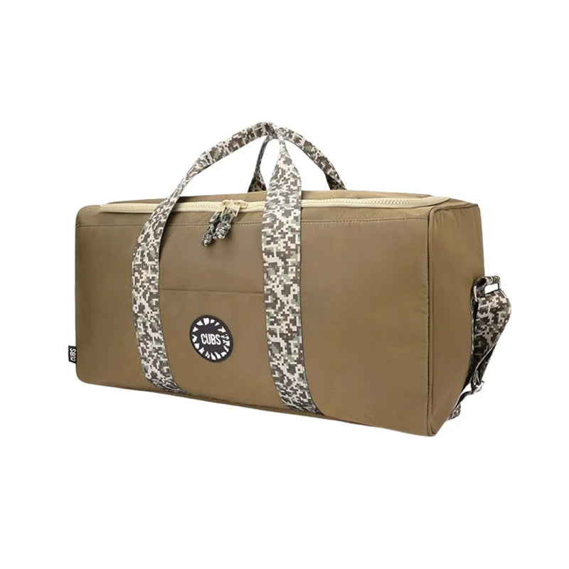 Ashy grey Weekender Duffel Bag 63 L