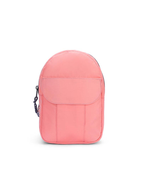 Coral Blush Sling Front Locked Pocket