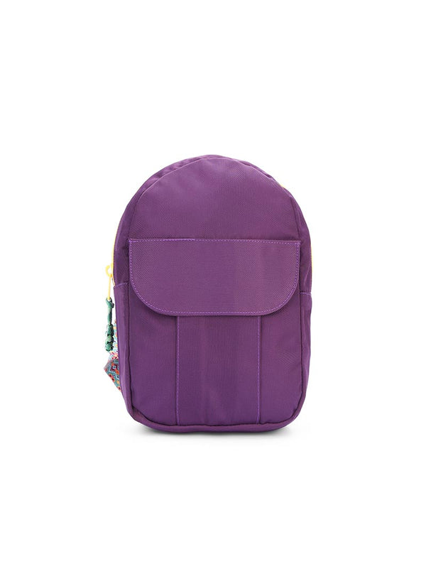 Royal Purple Sling Locked Pocket Crossbody Bag