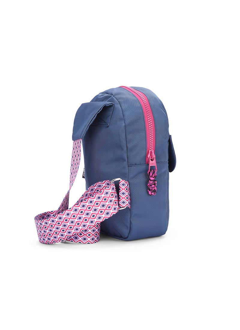 Navy Sling Front Locked Pocket