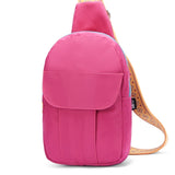 Orchid Plum Sling Locked Pocket Crossbody Bag