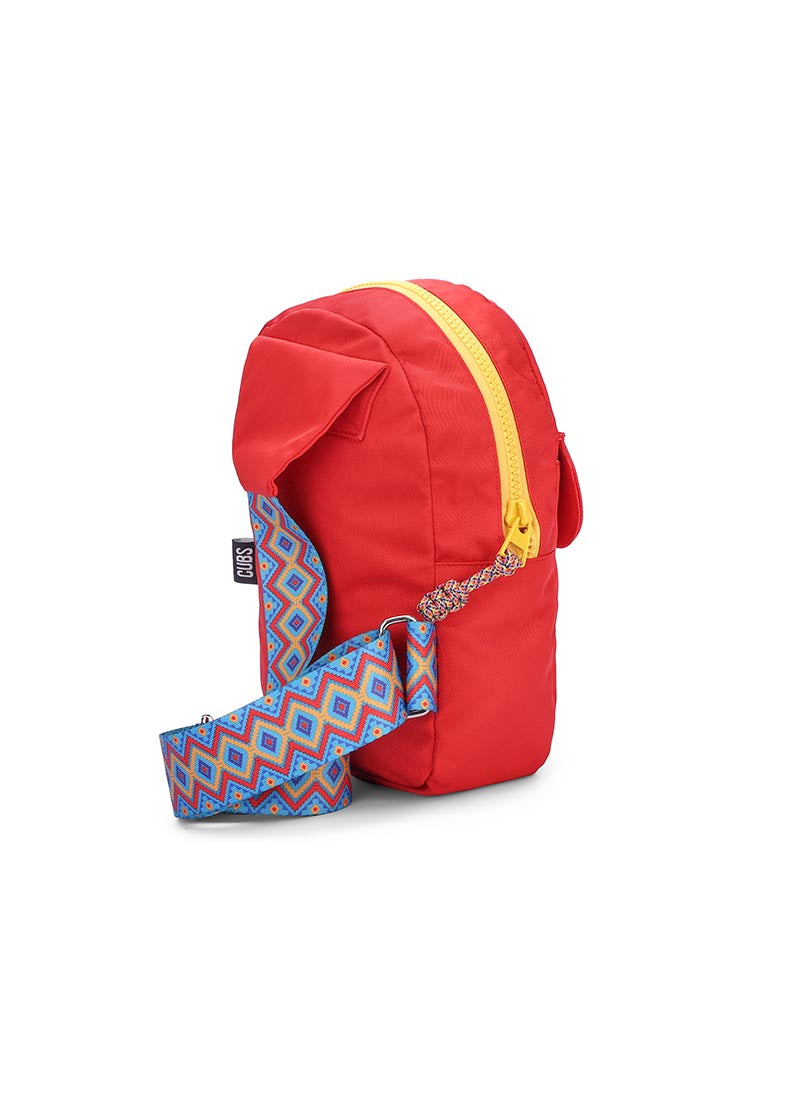Flame Red Sling Front Locked Pocket