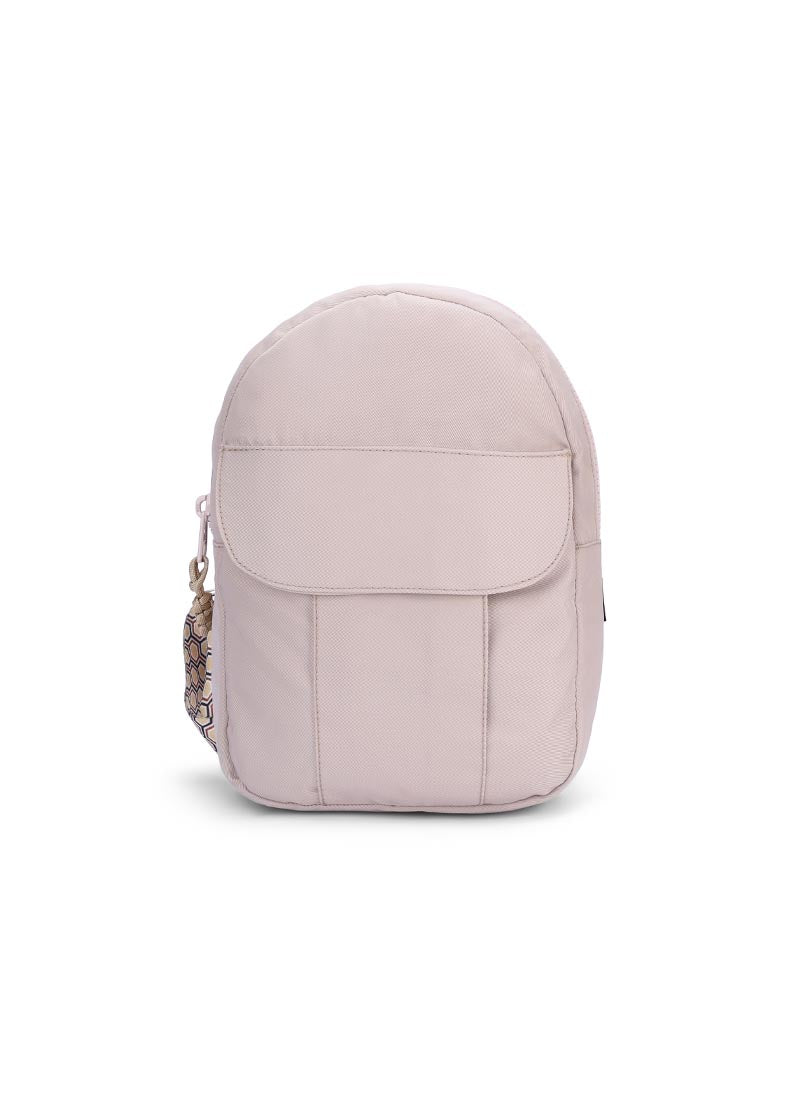 Warm Latte Sling Front Locked Pocket