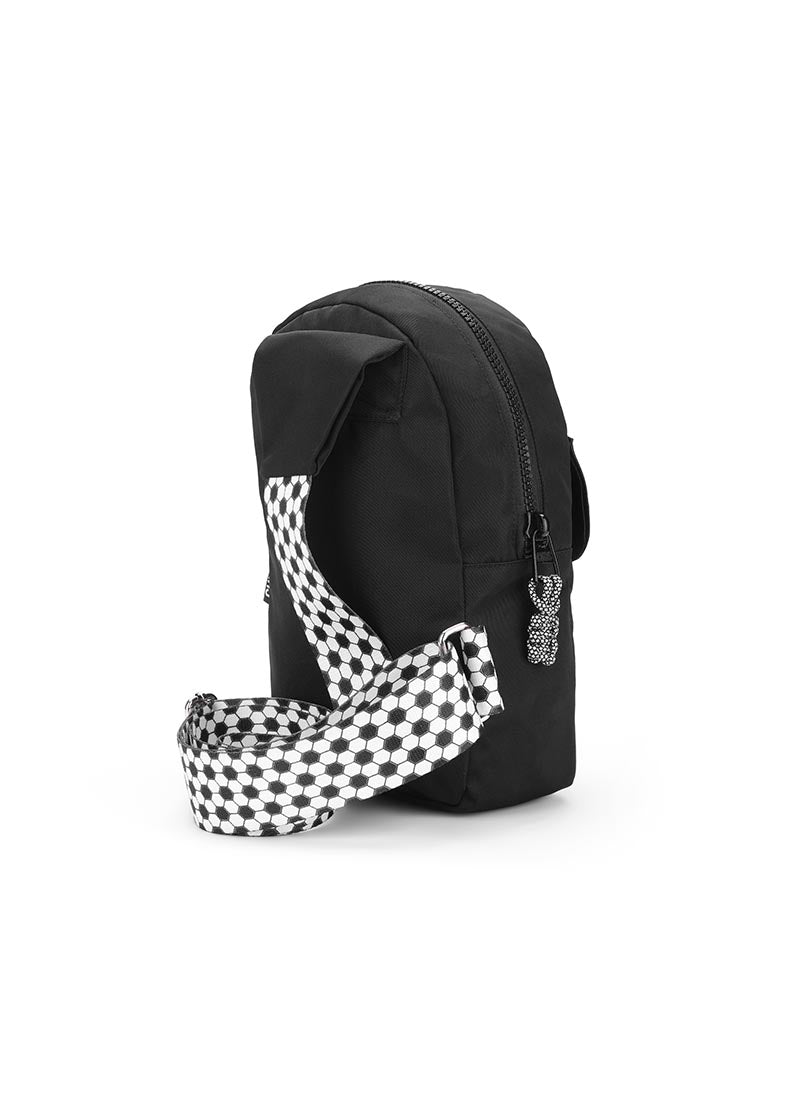 Black Sling Front Locked Pocket