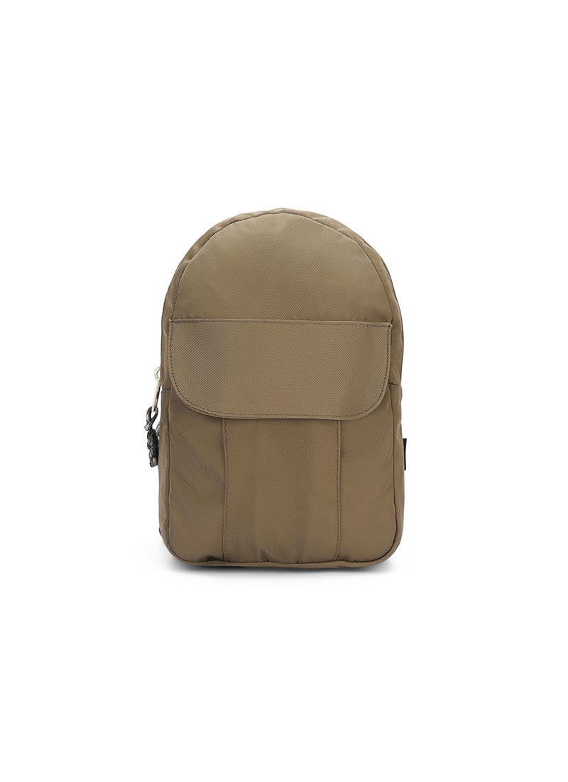 Army Green Sling Front Locked Pocket