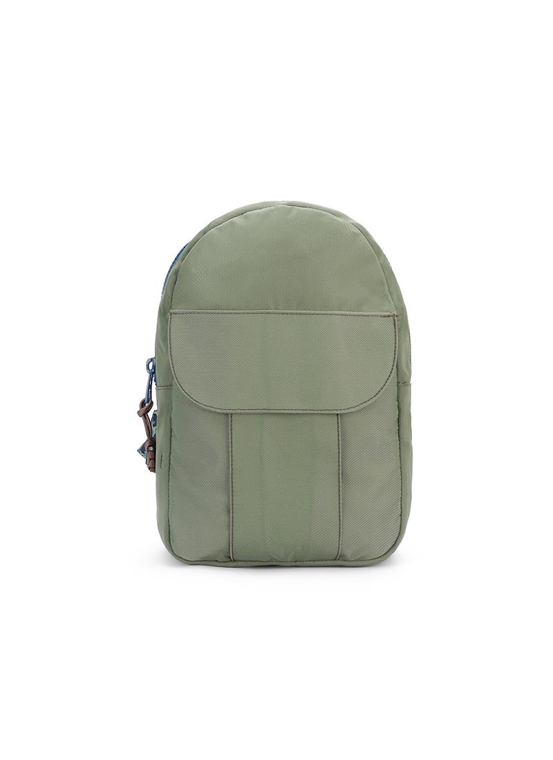 Camo Green Sling Front Locked Pocket