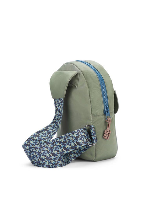 Camo Green Sling Front Locked Pocket