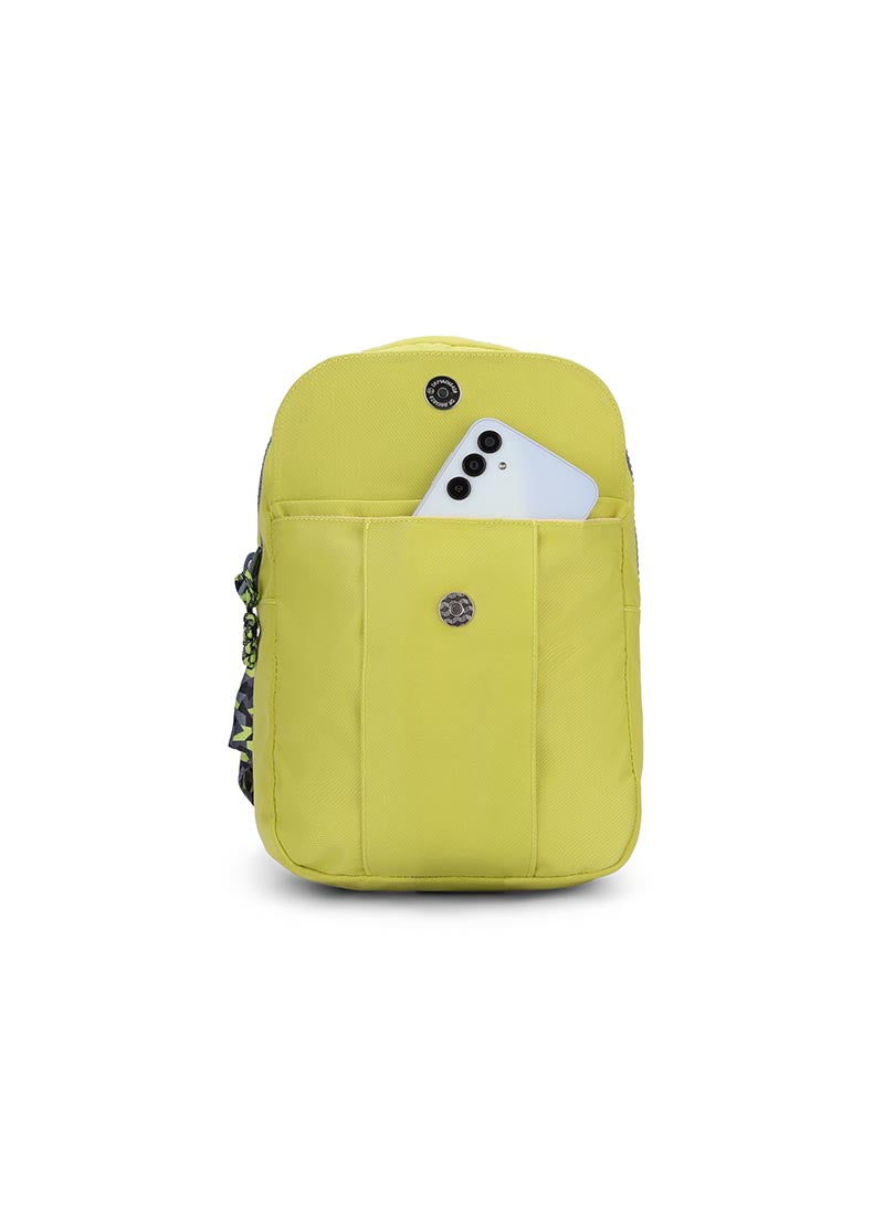 Lime Punch  Sling Front Locked Pocket