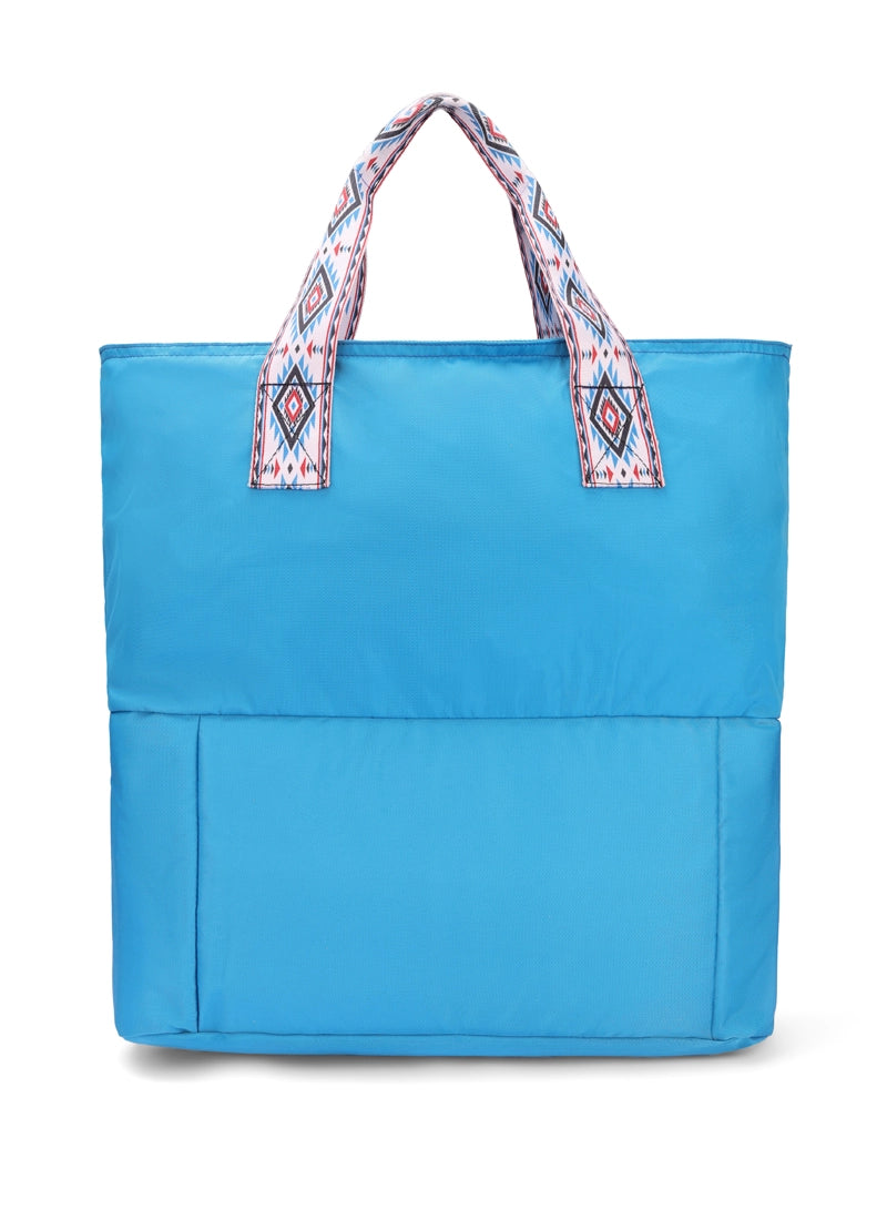 Cyan Blue Tote/Cooler