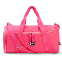 Hot Pink One Side Pocket Large Duffel Bag