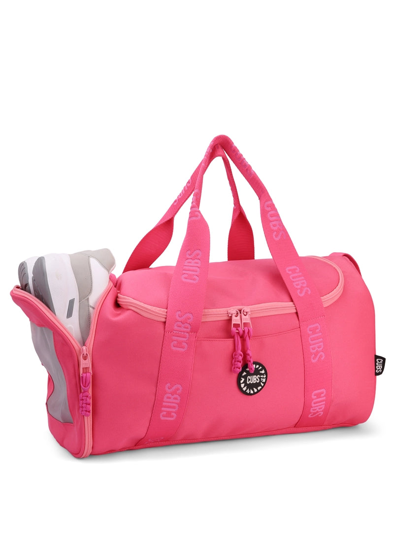 hot pink Large Duffel One side Pocket