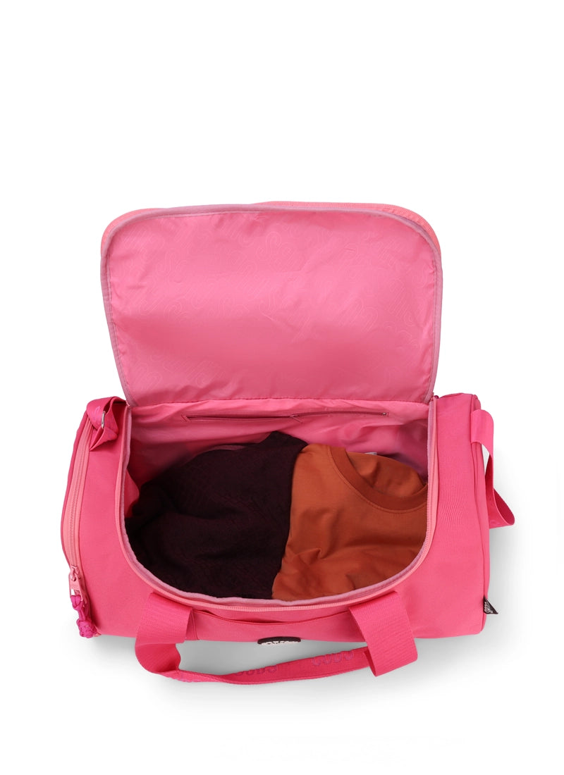 hot pink Large Duffel One side Pocket