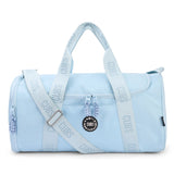 Baby Blue One Side Pocket Large Duffel Bag