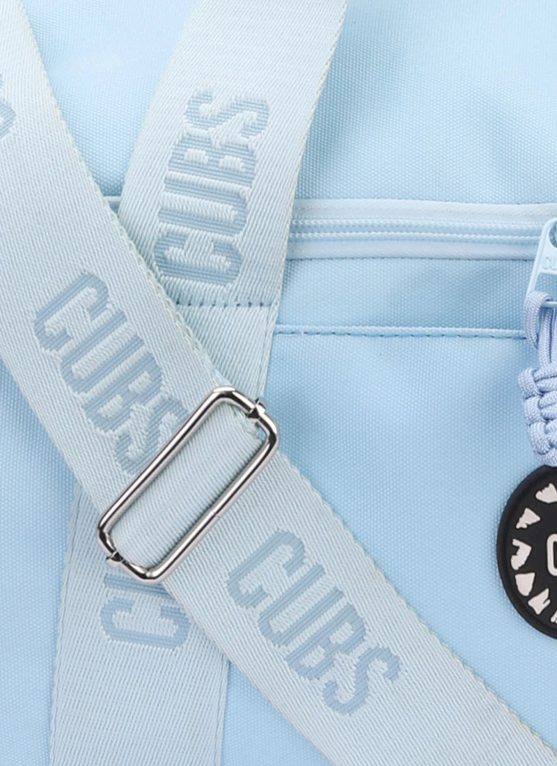 baby blue Large Duffel One side Pocket