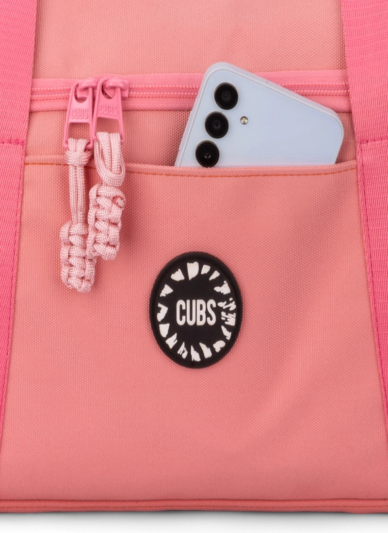 pink Large Duffel One side Pocket
