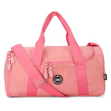Pink One Side Pocket Large Duffel Bag