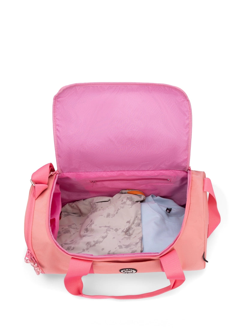 pink Large Duffel One side Pocket