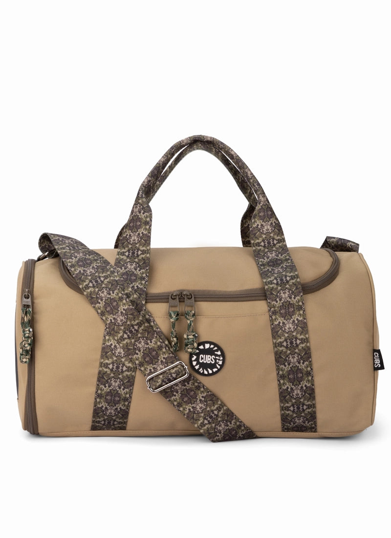 kakhi Large Duffel One side Pocket
