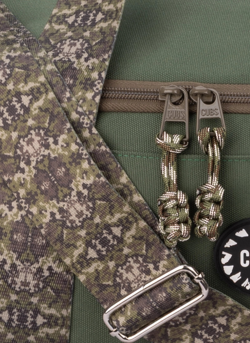 army green Large Duffel One side Pocket