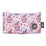 Lilac Cute Mermaid Big & Basic Pencil Case