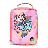 Smiles and Flamingos Big & Basic Lunch Bag