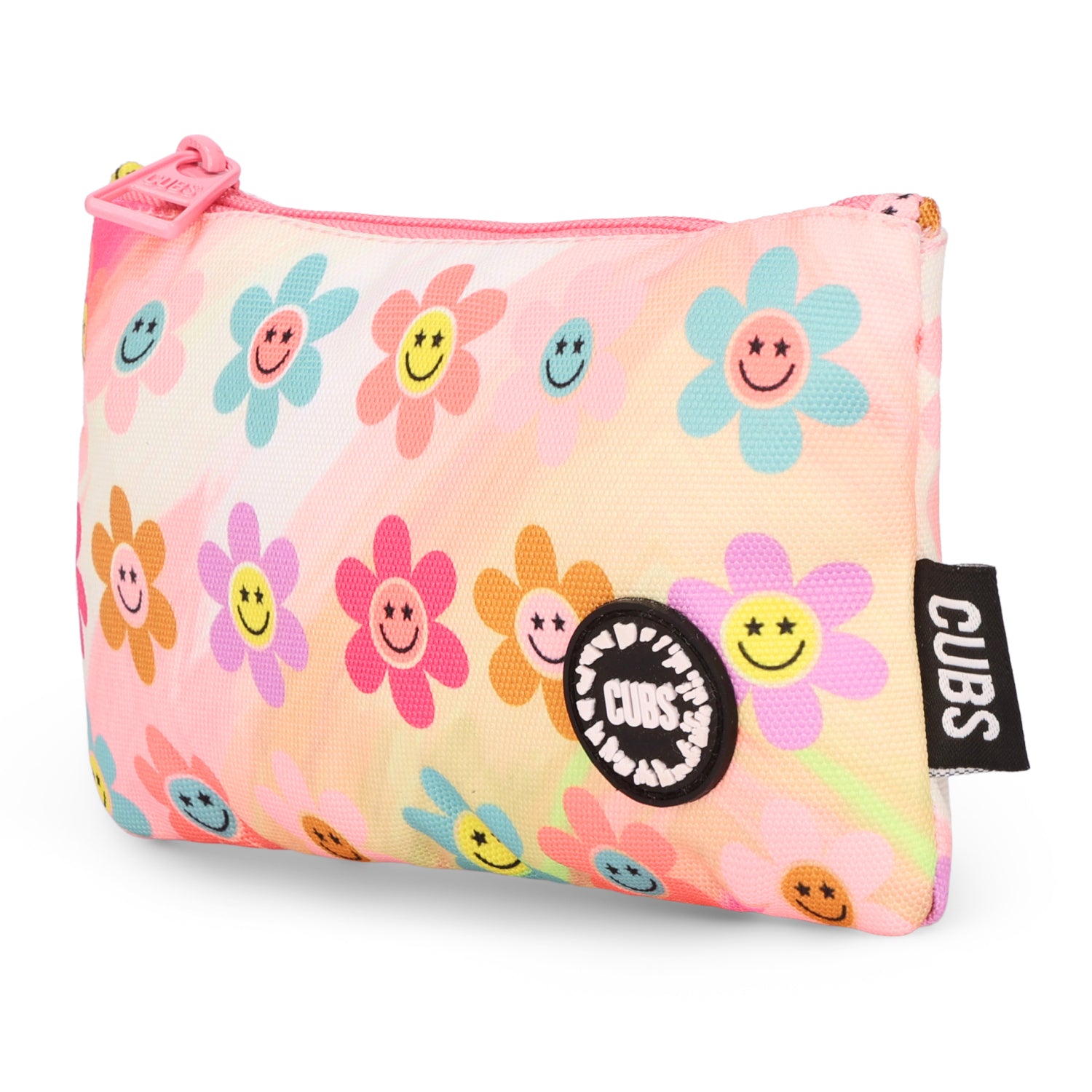Smiles and Flamingos Big & Basic Pencil Case