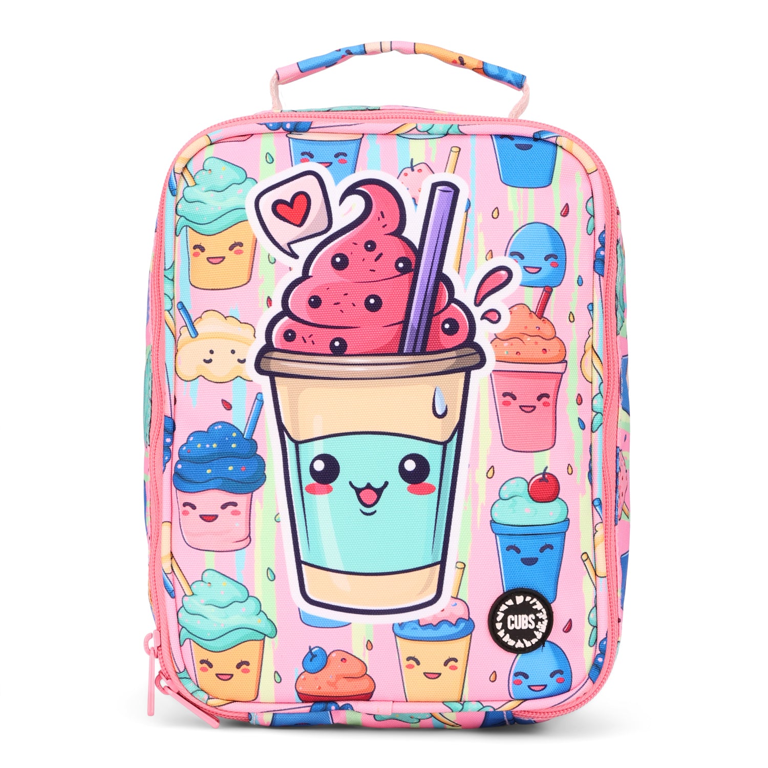 Cute Frappe Big & Basic Lunch Bag