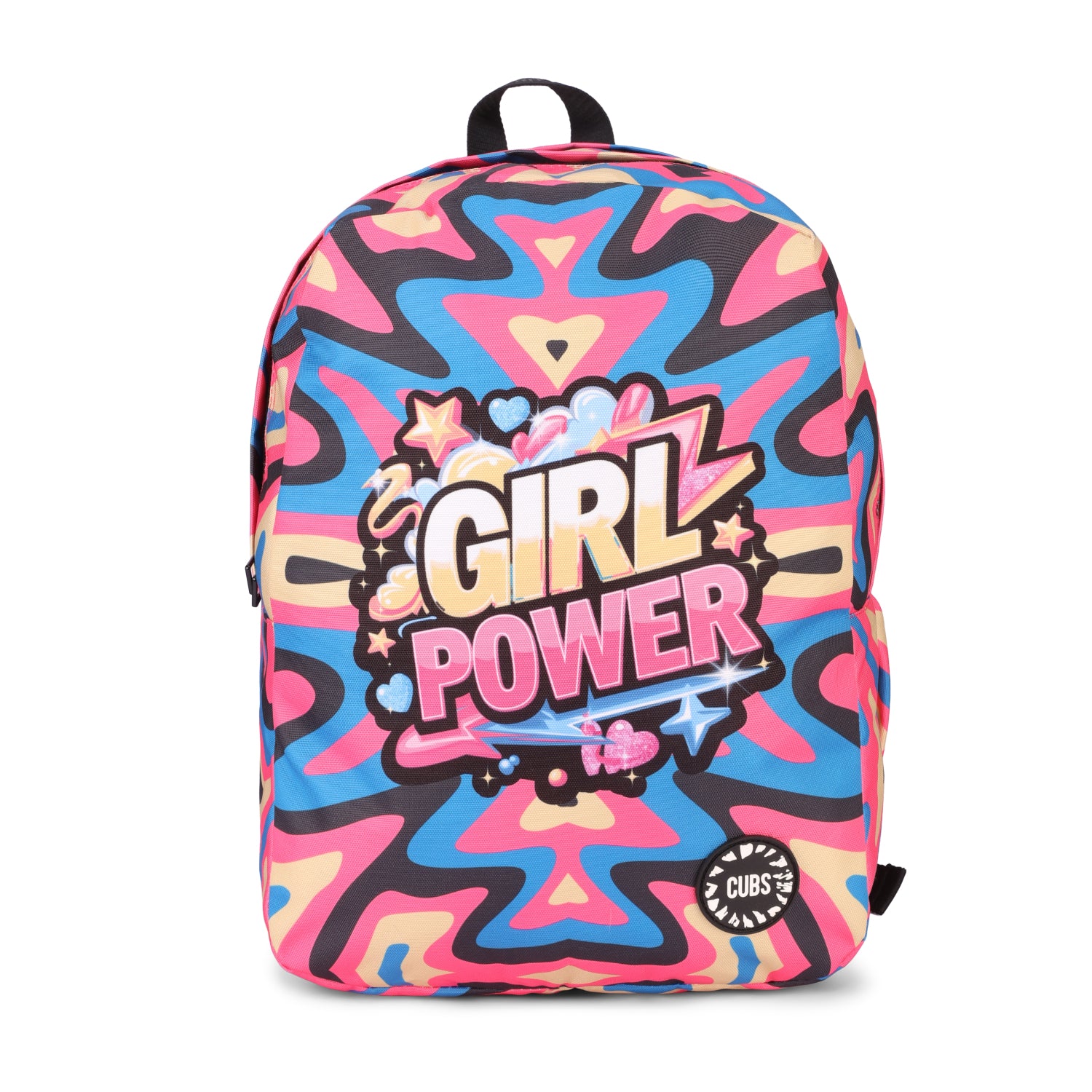 Girl Power Black Big & Basic BackPack