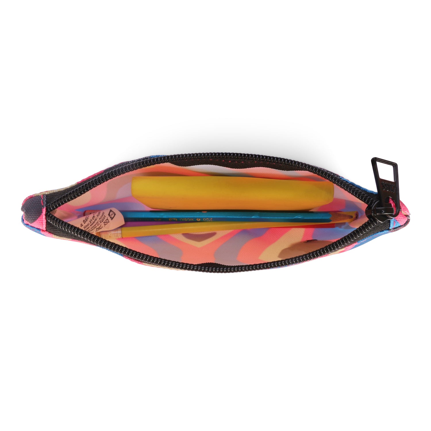 Girl Power Black Big & Basic Pencil Case