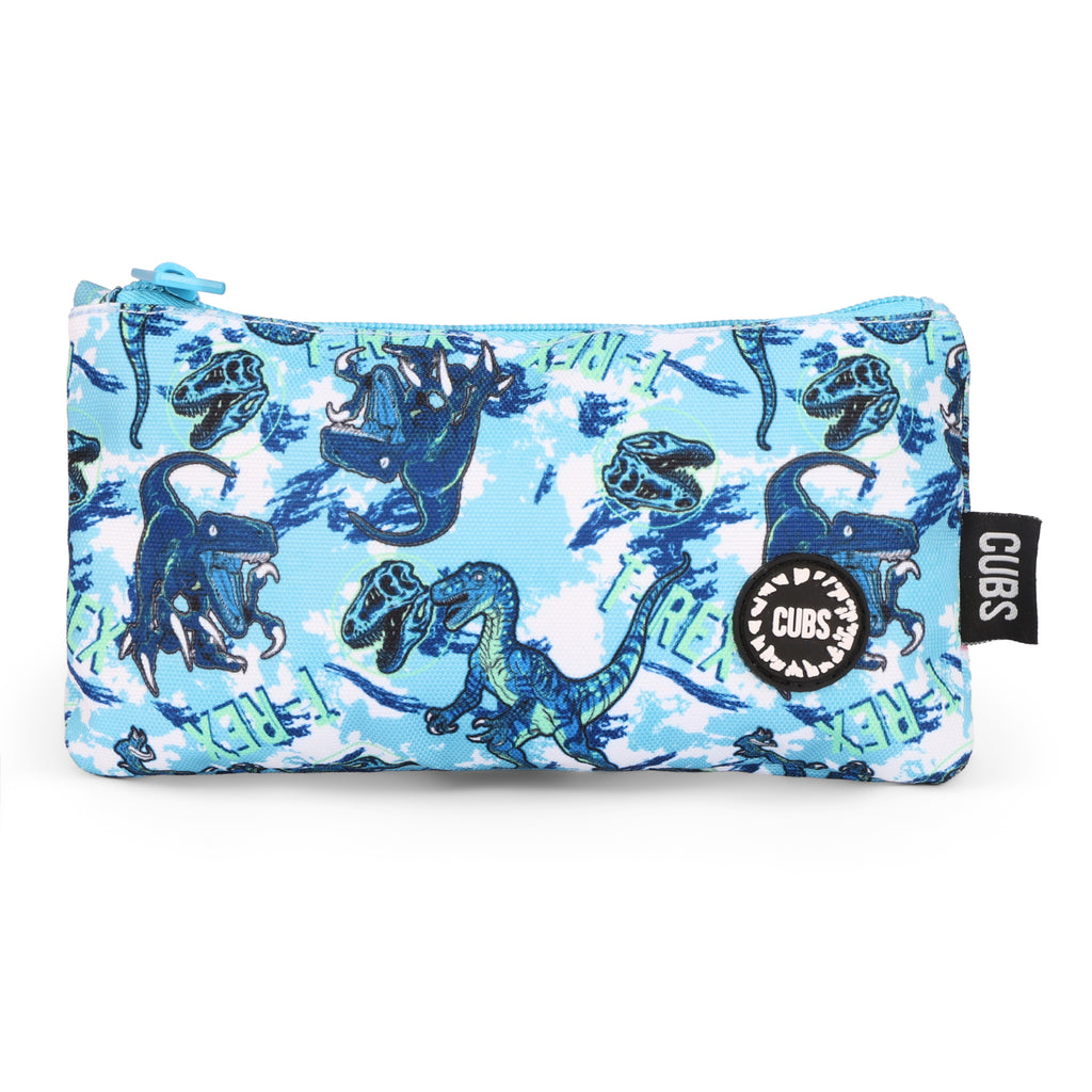 Baby Blue Rex Big & Basic Pencil Case