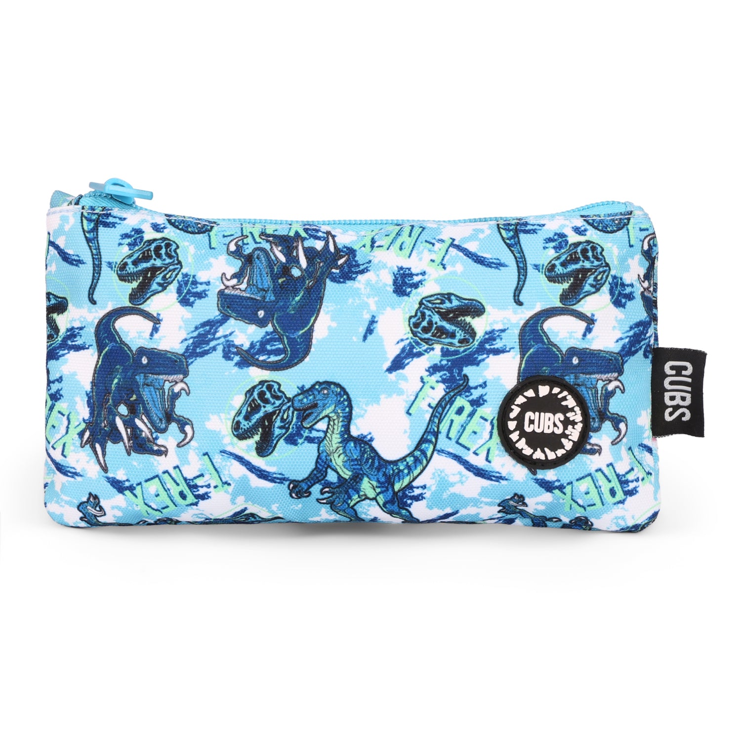 Baby Blue Rex Big & Basic Pencil Case